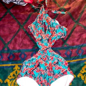 Wolf and whistle cut out one piece